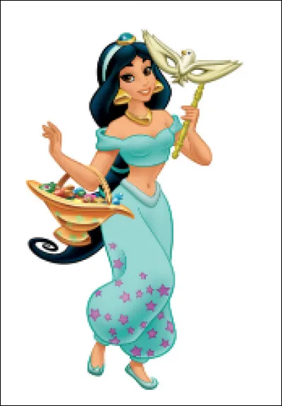 Qui cette princesse indépendante et intelligente qui brave tous les interdits et devient la femme d'Aladdin ?