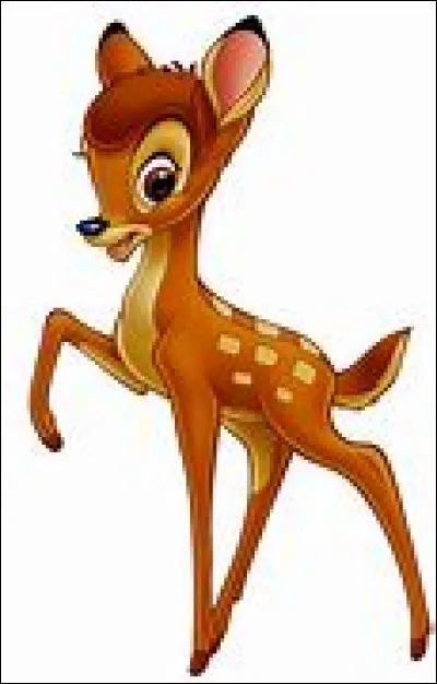 Qui est ce faon dont la mère est tuée un soir d'hiver par un chasseur. Devenu orphelin, il doit apprendre à vivre seul ?