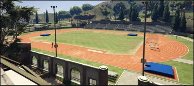 Enfin, pour rester en forme, il faut pratiquer des activités physiques régulièrement. Cette zone est idéale pour cela. Dans quel jeu vidéo ce terrain sportif apparaît-il ?