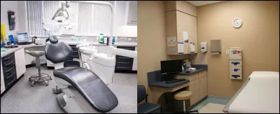 Nous possédons aussi un espace de santé, avec la présence permanente de personnel médical et paramédical. Donnez un exemple de métier faisant partie de la deuxième branche.