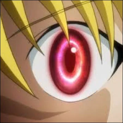 Quel personnage a les yeux écarlates ?