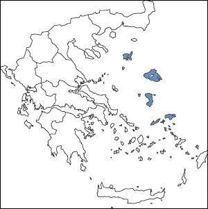 Quelle est la r�gion color�e ?