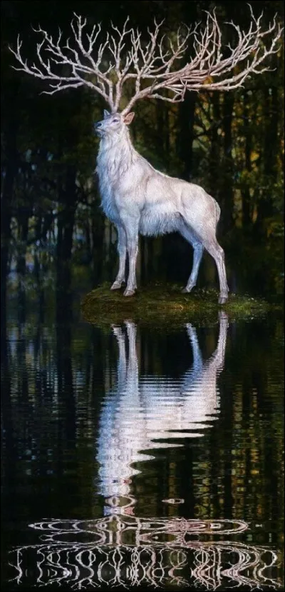 Cinq cerfs vivent dans l'arbre-monde. Il s'égoutte des bois d'un d'entre-eux de l'eau de la source Hvergelmir. Lequel ?