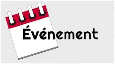 Parmi ces quatre évènements, lequel est le plus récent ?