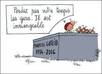 Go comme Gotlib : quelle bande dessinée ne lui appartient pas ?