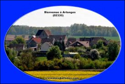 Ancienne commune de l'Aisne, Artonges se situe en région ...