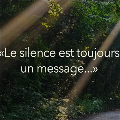 Quel célèbre humoriste est l'auteur de ces mots : " Dès que le silence se fait, les gens le meublent " ?