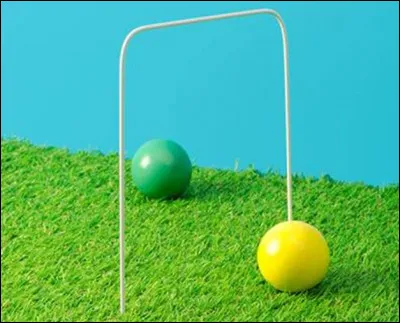 Au croquet, quel objet sert &agrave; frapper les boules ?
