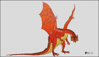 Comment s'appelle le dragon qui investit les salles creusées au cur du Mont Solitaire dans « Le Seigneur des anneaux » ?