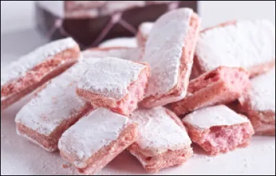 Quelle est la ville des biscuits rose ?