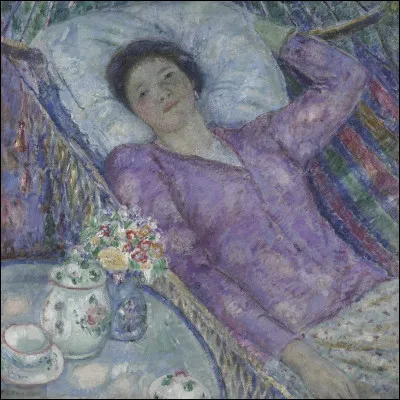 Quel peintre est l'auteur du tableau "Le hamac" ?