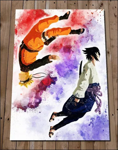 Lors du combat final, que perdent Sasuke et Naruto ?