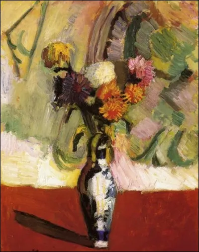 Qui a peint "Chrysanth&egrave;mes dans un vase chinois" ?