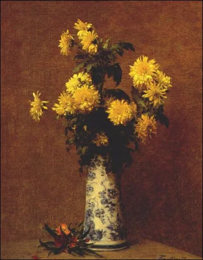 Qui a peint "Chrysanth&egrave;mes" ?