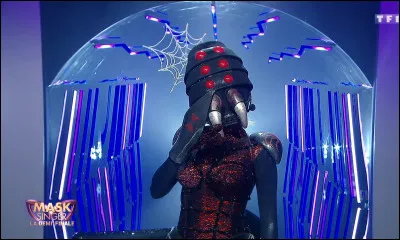 Qui était déguisée en araignée et a été démasquée ?