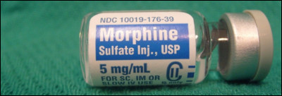 Quelle est la conséquence principale de la morphine ?