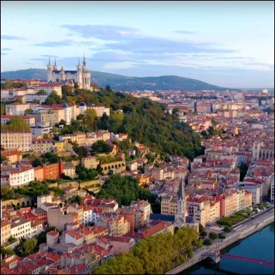 Quel type de relief mod&eacute;r&eacute; correspond &agrave; Fourvi&egrave;re, &agrave; Lyon ?