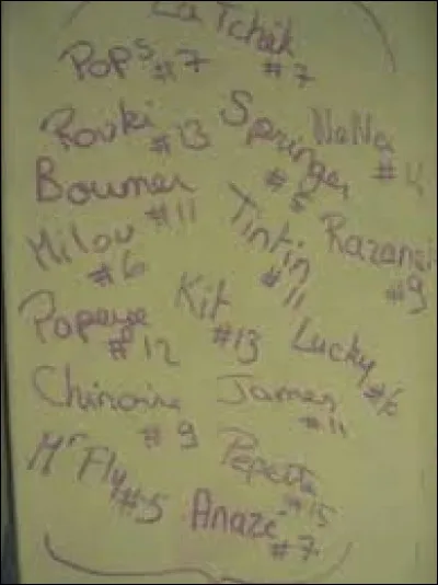 Quel serait ton surnom ?