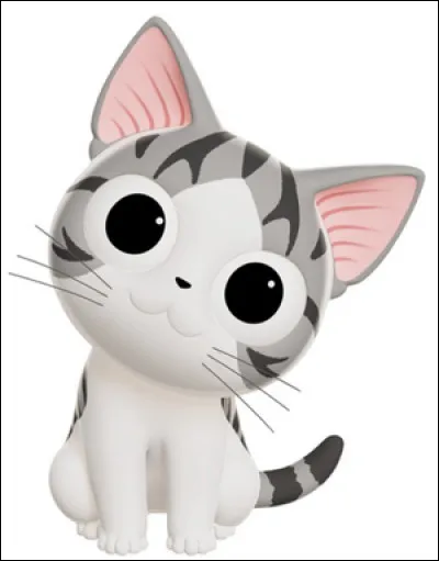 Dans "Chi, une vie de chat", le protagoniste est un mâle.