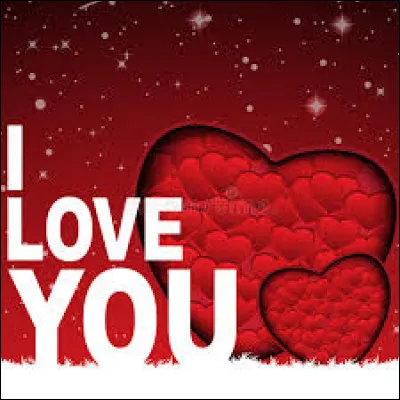 En amour, comment est-ce ?