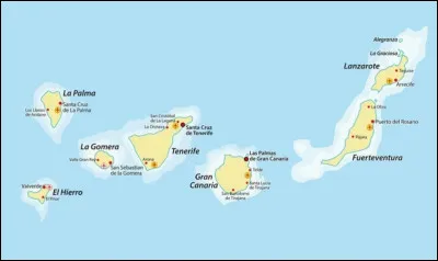 Sur quelle île pourrez-vous trouver la ville d'Arrecife ?
