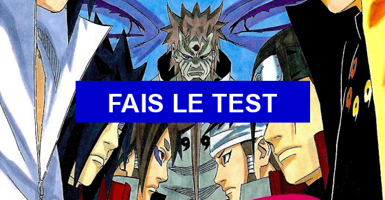 Test de personnalité Qui es-tu dans Naruto