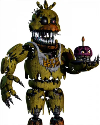 Par quel côté Nightmare Chica arrive-t-il ?