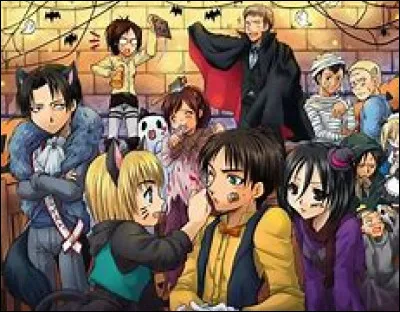 Qui sont déguisés en chats ?