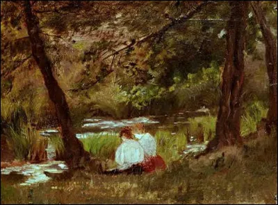 Qui a peint "Deux femmes assises" ?