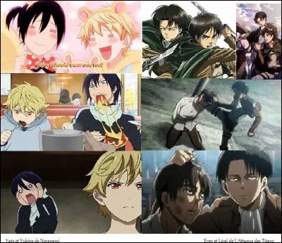 Comment s'appelle le seiyuu de Yato et de Livaï ? Et celui de Eren et de Yukine ?