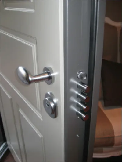 Quelle est cette porte destinée à préserver la sécurité d'un domicile ?