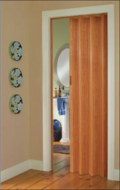 Quelle est cette porte constituée de plusieurs panneaux se pliant de façon latérale ?