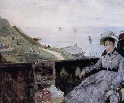 Qui a peint "Sur la terrasse" ?