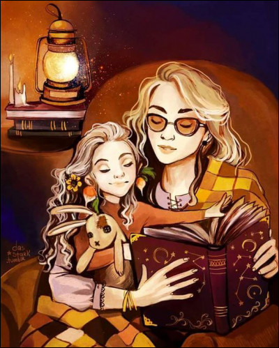 Ce fanart m'a énormément touché, Luna et sa maman, comment cette dernière est-elle morte ?