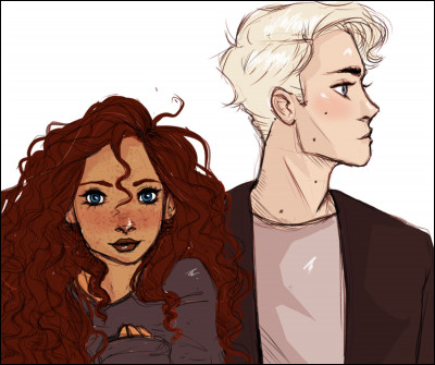 Trop beau ce fanart ! Rose et Scorpius : 
Est-ce Rose qui éprouve des sentiments pour Scorpius ou l'inverse ?