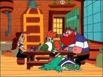 Sur quelle &icirc;le vit "la famille pirate" ?