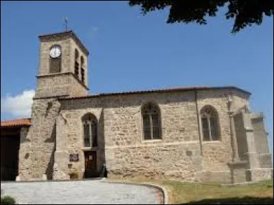 Vous avez sur cette image l'&eacute;glise Saint-Pierre de Palogneux. Petit village Lig&eacute;rien de 78 habitants, il se situe en r&eacute;gion ...