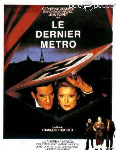 Dans ''Le dernier Métro'' tourné en 1980, Depardieu jeune acteur de théâtre se prend une mémorable paire de gifles mais de la part de quelle actrice ?
