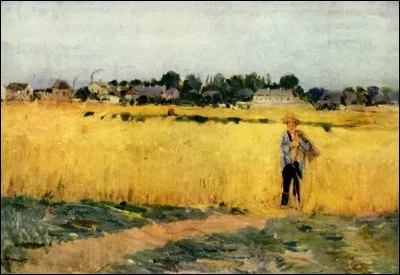 Qui a peint "Dans le champ de blé à Gennevilliers" ?