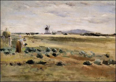 Qui a peint "Le petit moulin de Gennevilliers" ?