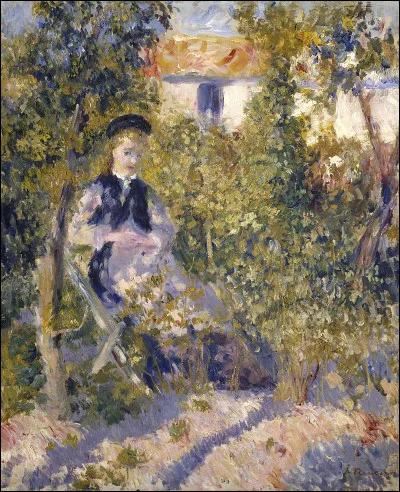 Qui a représenté "Nini au jardin" ?