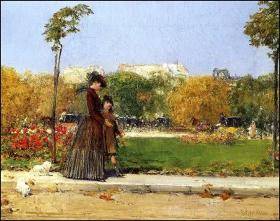 Qui a immortalisé ce parc ?