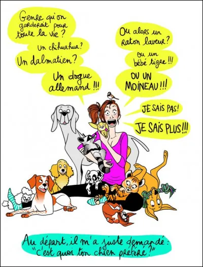 Quel animal est le mieux à ton avis ?