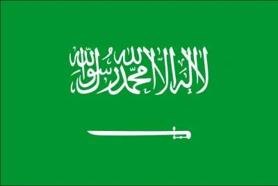  Il n'y a de Dieu qu'Allah et Mahomet est son prophte , affirme en lettres blanches le drapeau d'Arabie Saoudite. Cette formule correspond  la shahada. Elle est donc sacre. Consquence :