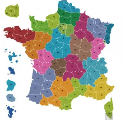 Le plus grand département, est-ce la Guyane avec 86 504 km2