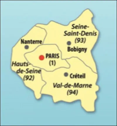 Le département le plus peuplé, est-ce celui des Hauts-de-Seine avec 1 609 309 habitants ?