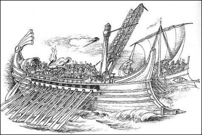 En 241 av. J.-C., c'est la dernière bataille de la première guerre punique, au large de la côte ouest de la Sicile ; la victoire romaine est décisive : Carthage signe la paix, perd la Sicile et verse une indemnité. Quelle est cette bataille ?