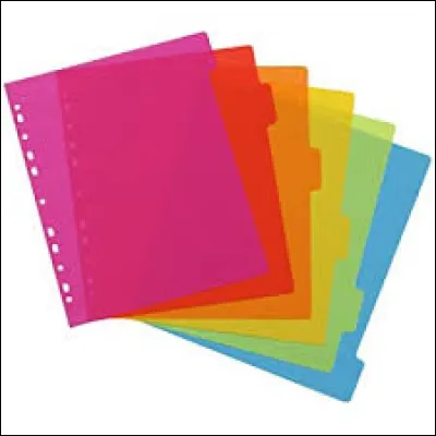 Que faut-il ajouter au mot "inter" pour trouver le nom de la feuille destinée à séparer plusieurs parties dans un classeur ?