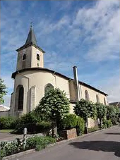 Voici l'église Saint-Jean-Baptiste de Blainville-sur-l'Eau. Ville du Grand-Est, dans le Lunévillois, elle se situe dans le département ...