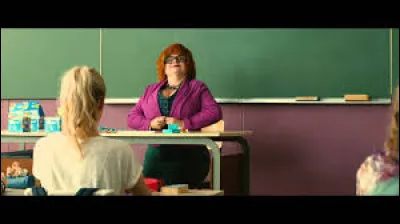 Quand la prof d'anglais se f&acirc;che, elle jette :